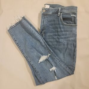 Abercrombie and Fitch The Super Skinny Ankle High Rise 33/16R